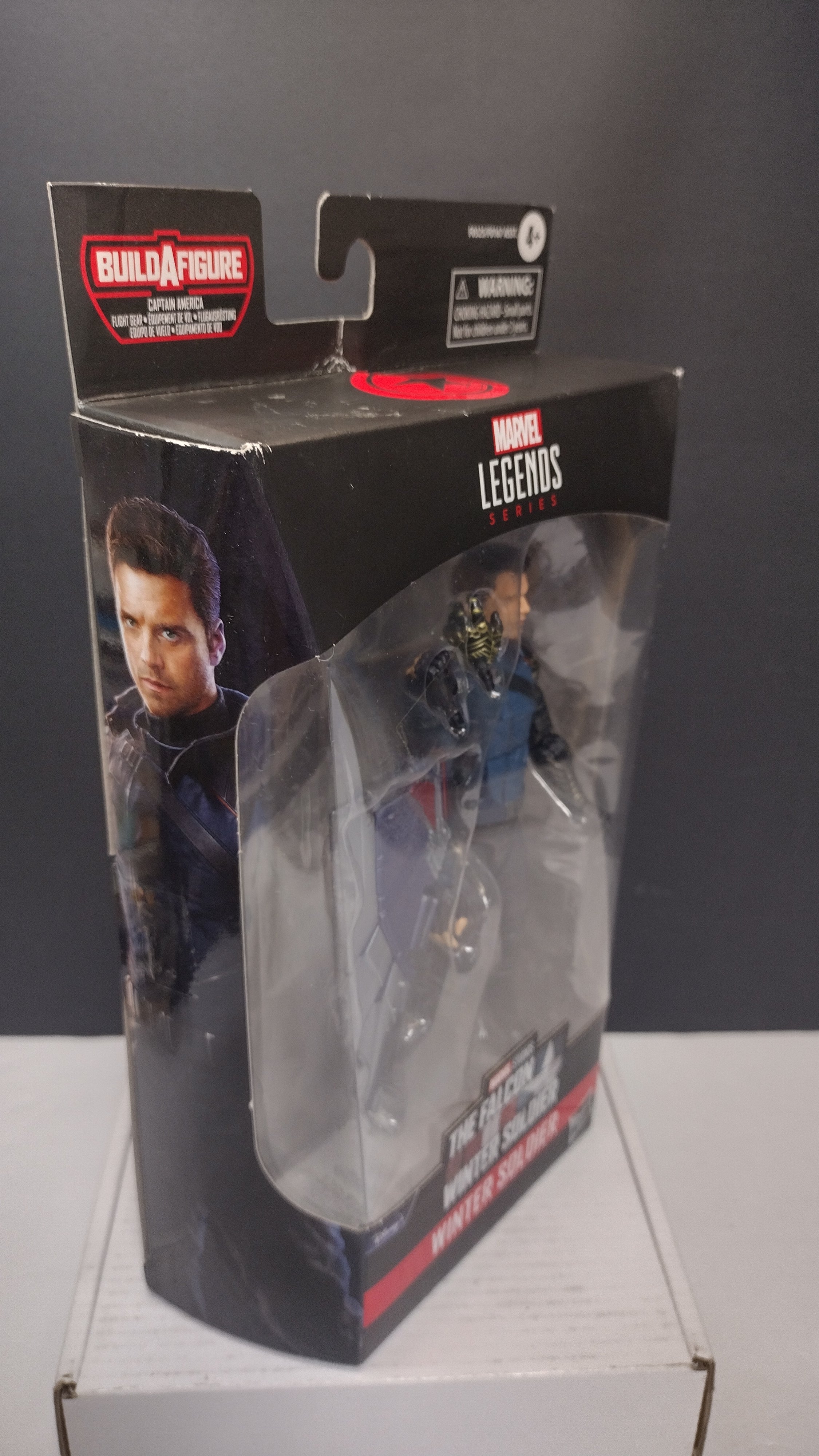 Hasbro Marvel Legends Winter Soldier 6-Inch Action Figure NIB (Captain America Flight Gear BAF)