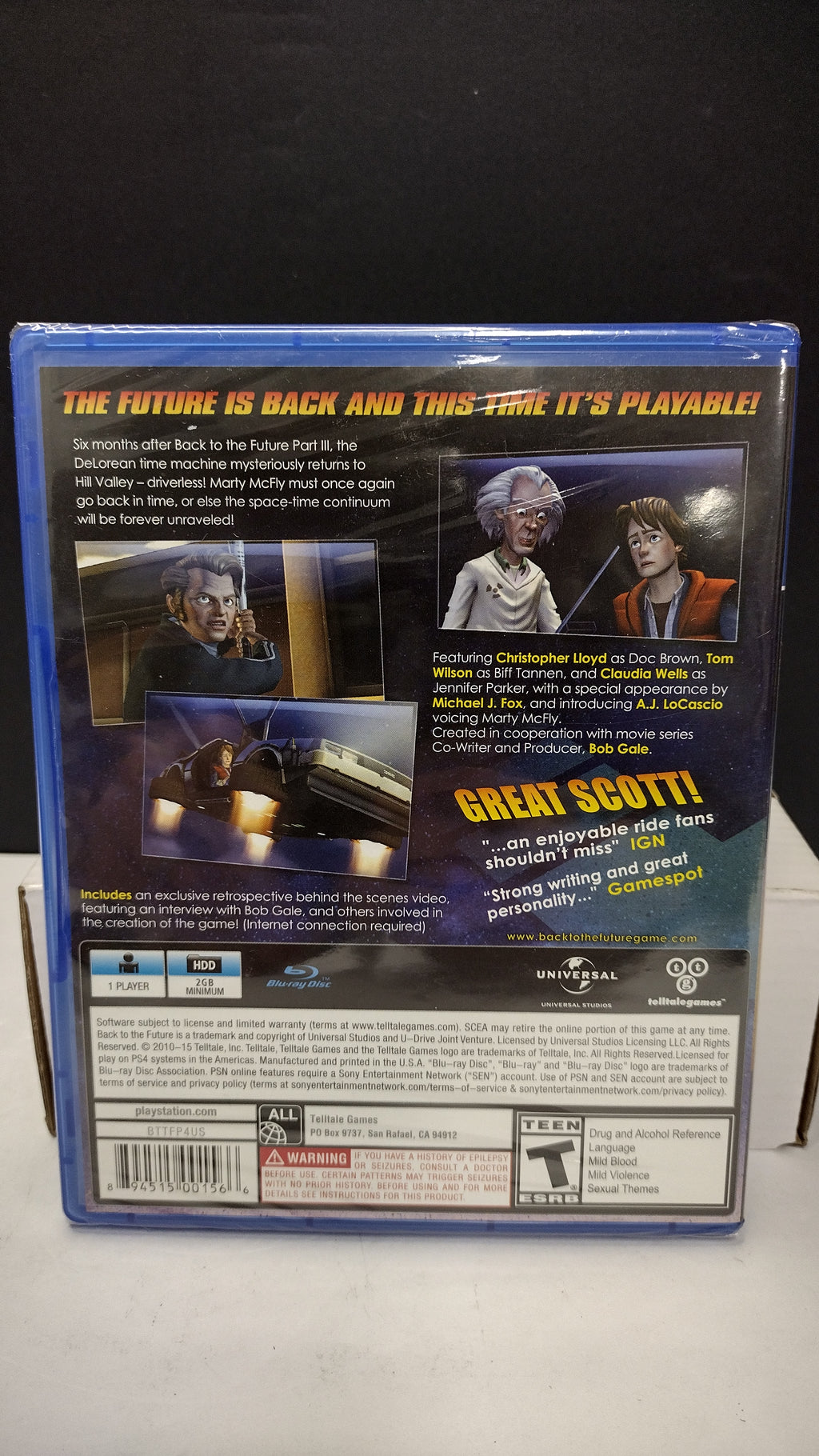 Back to the Future: The Game - 30th Anniversary Edition (PS4)