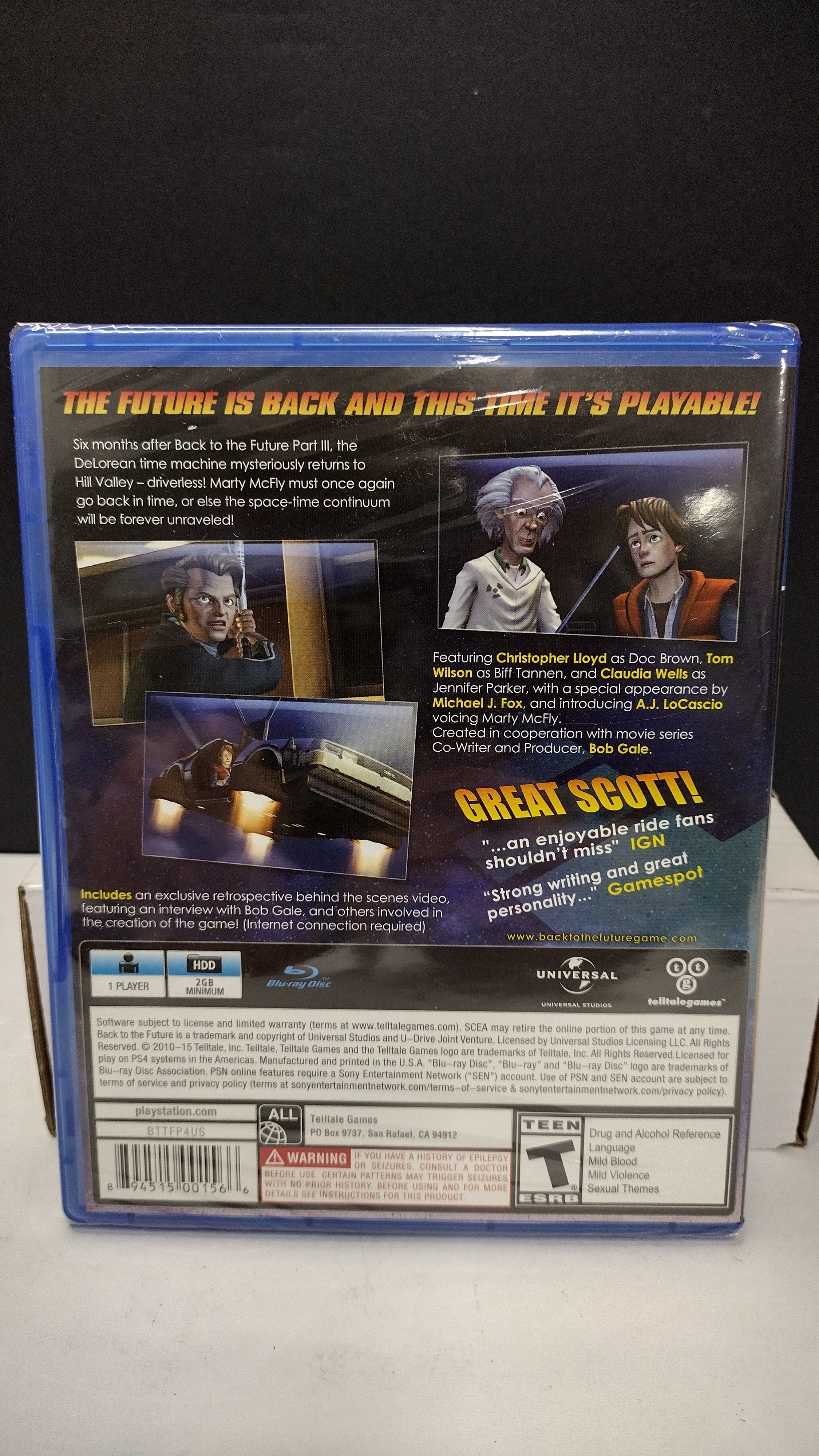 Back to the Future: The Game - 30th Anniversary Edition (PS4)