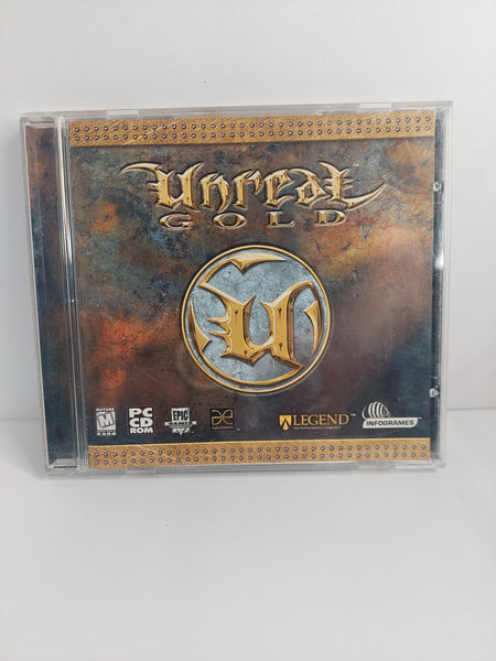Unreal Gold Game Case and Manual ONLY PC CD-ROM