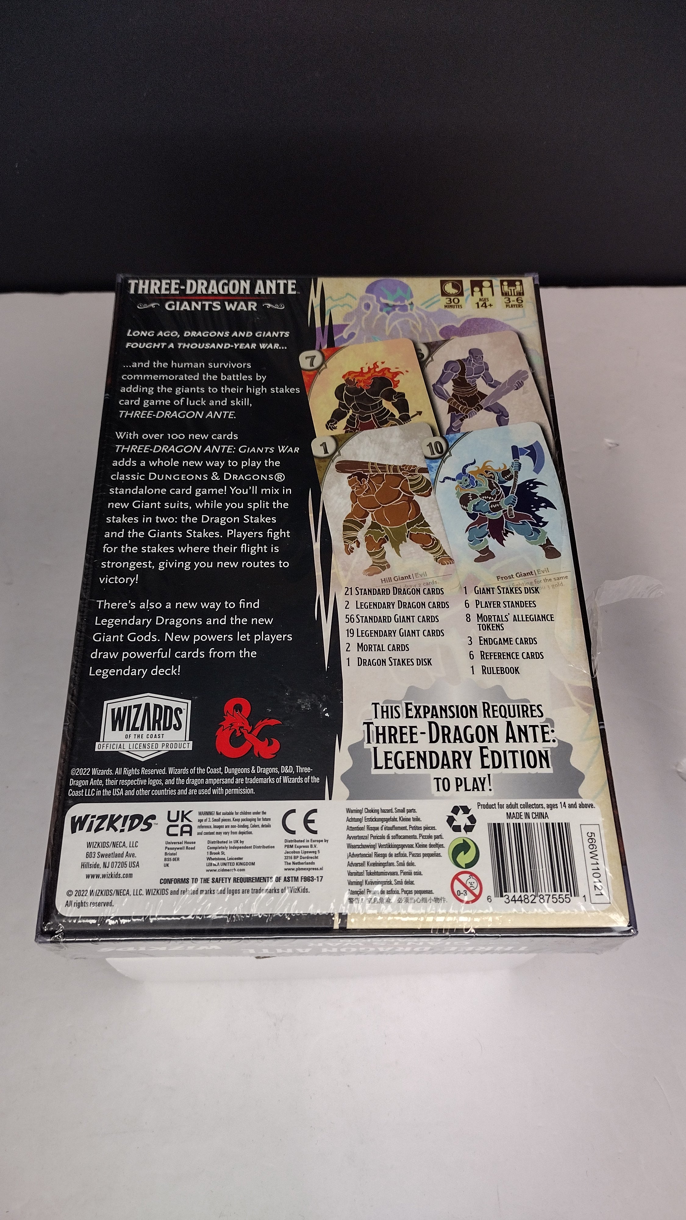 Dungeons & Dragons: Three-Dragon Ante – Giants War Expansion