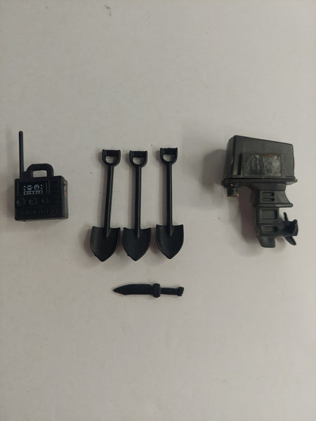 G.I. Joe 1985 Cobra Night Landing Accessory Lot