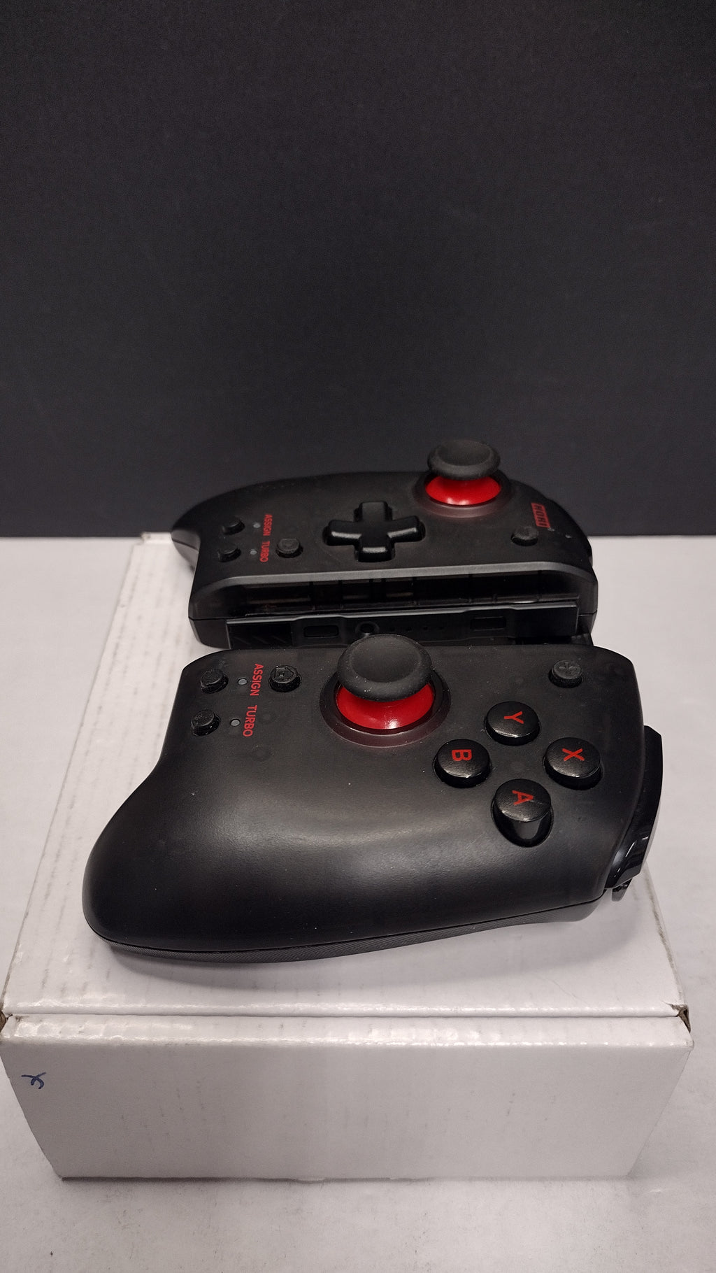 Hori Nintendo Switch Split Pad Pro Controller Set - Black (Model NSW-298U - Tested & Working)
