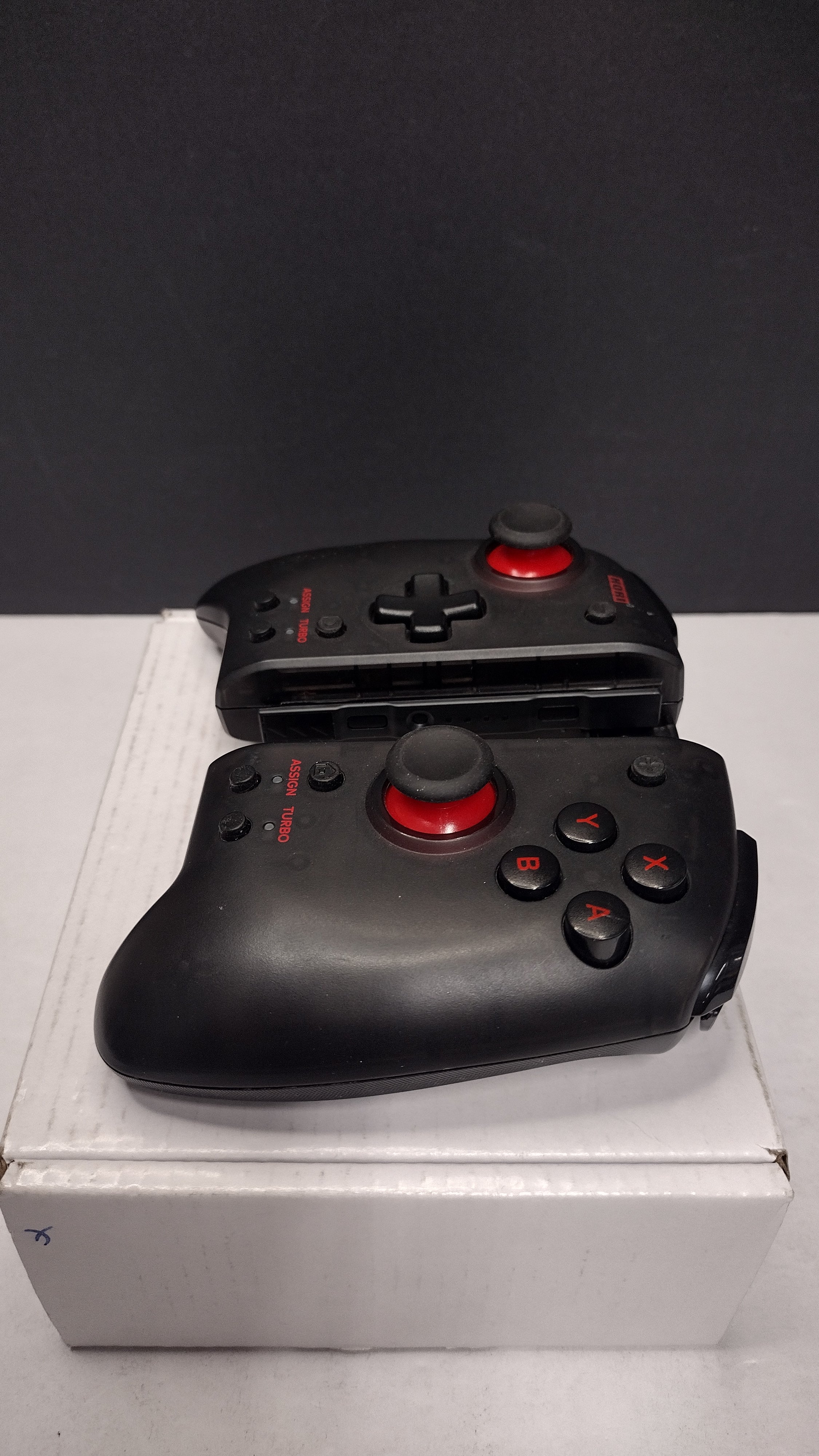 Hori Nintendo Switch Split Pad Pro Controller Set - Black (Model NSW-298U - Tested & Working)