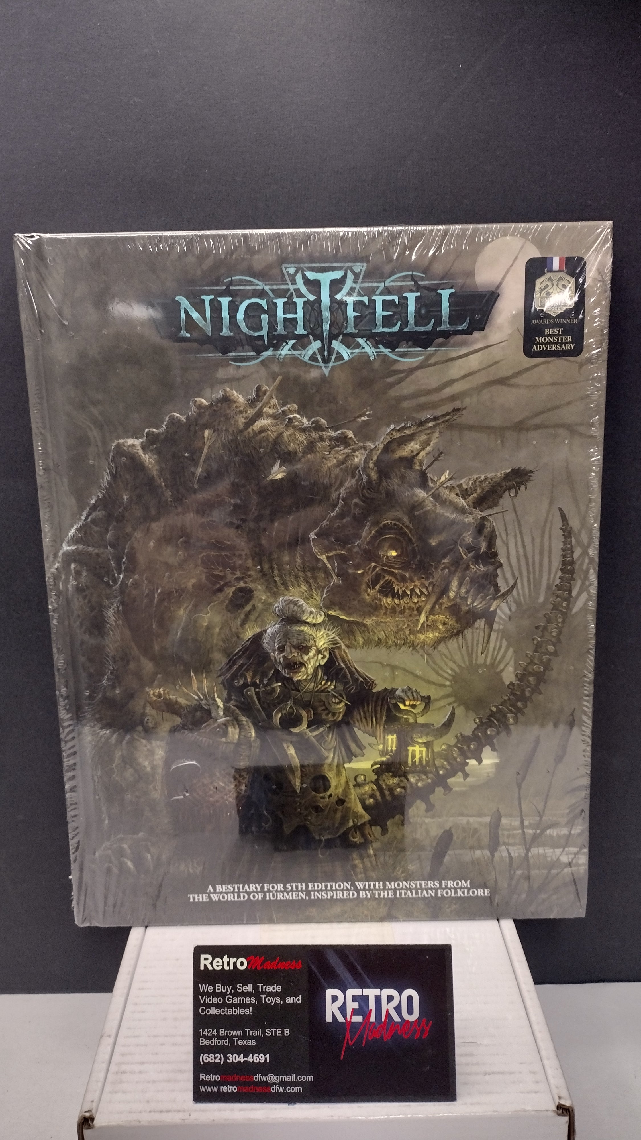 Nightfell: Bestiary - 5th Edition D&D Sourcebook by Angelo Peluso (Mana Project Studio - Brand New & Factory Sealed)