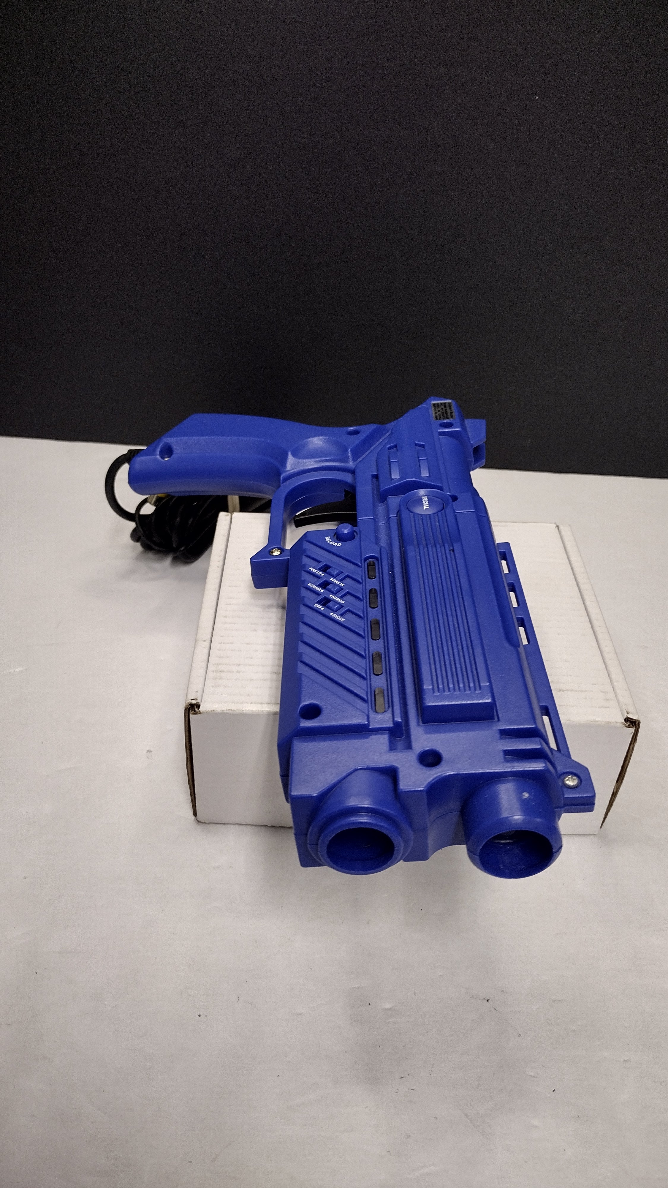 Vintage 1990s NYKO Cobra Light Gun Model UN-80039 PS1/PS2 & Sega Saturn (Tested - Loose)