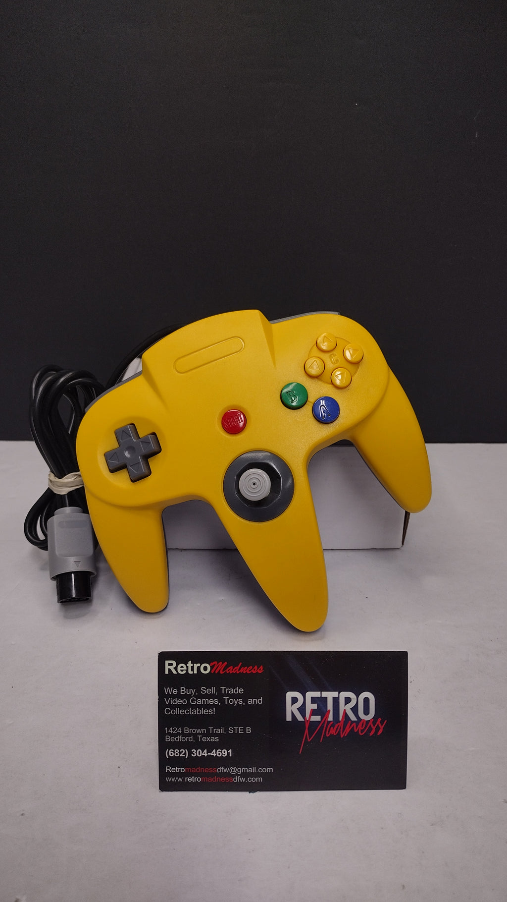 TTX Tech Blue Nintendo 64 Controller (N64 Gamepad - Loose, Tested & Working)