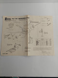 Vintage Empire Toys Item 1145 Motorcross Cycle Instruction Sheet