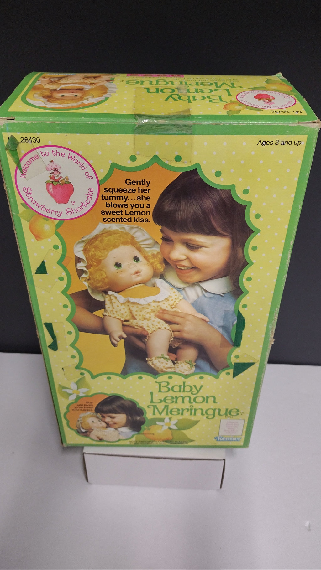 Vintage 1982 Strawberry Shortcake: Baby Lemon Meringue (Open Box)