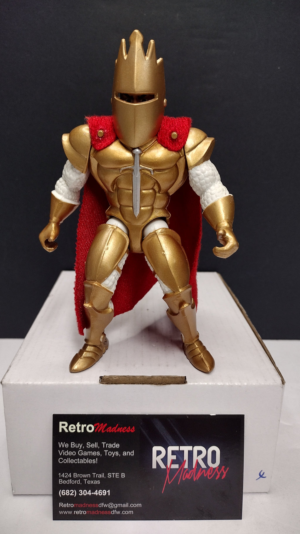 Vintage King Arthur and the Knights of Justice Figure