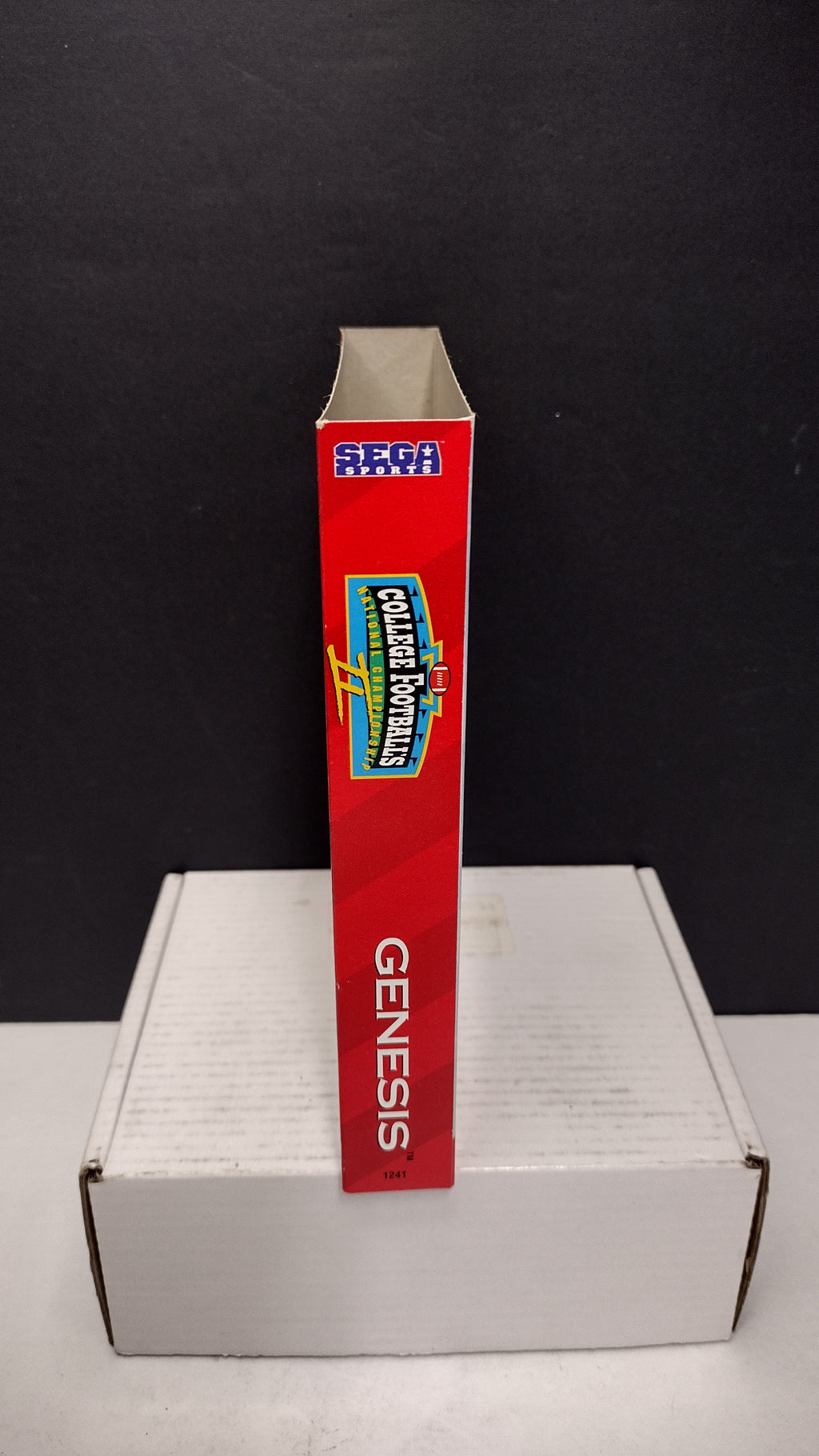 Vintage 1995 Sega Genesis College Football's National Championship II (Original Box & Manual Only - No Game)
