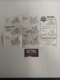 Vintage 1987 M.A.S.K. Iguana Instruction Sheet