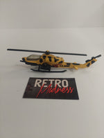Vintage Tootsietoy Hard Body Die-Cast Cobra U.S. Army 7.5" Helicopter