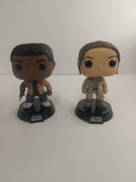 Funko Pop Star Wars Finn #59 and Rey #161 Lot