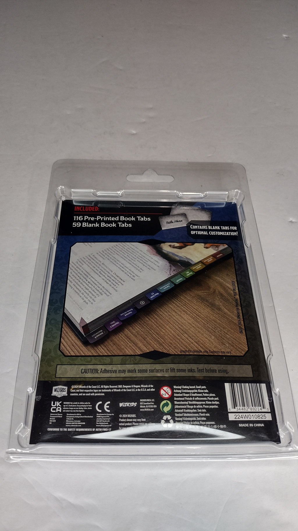 Dungeons and Dragons: 2024 Monster Manual Book Tabs