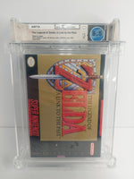WATA Graded CIB Super Nintendo Legend Of Zelda Link To The Past Graded 8.5