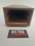 Kenmark Faux Walnut Wood Cassette Tape Storage Case