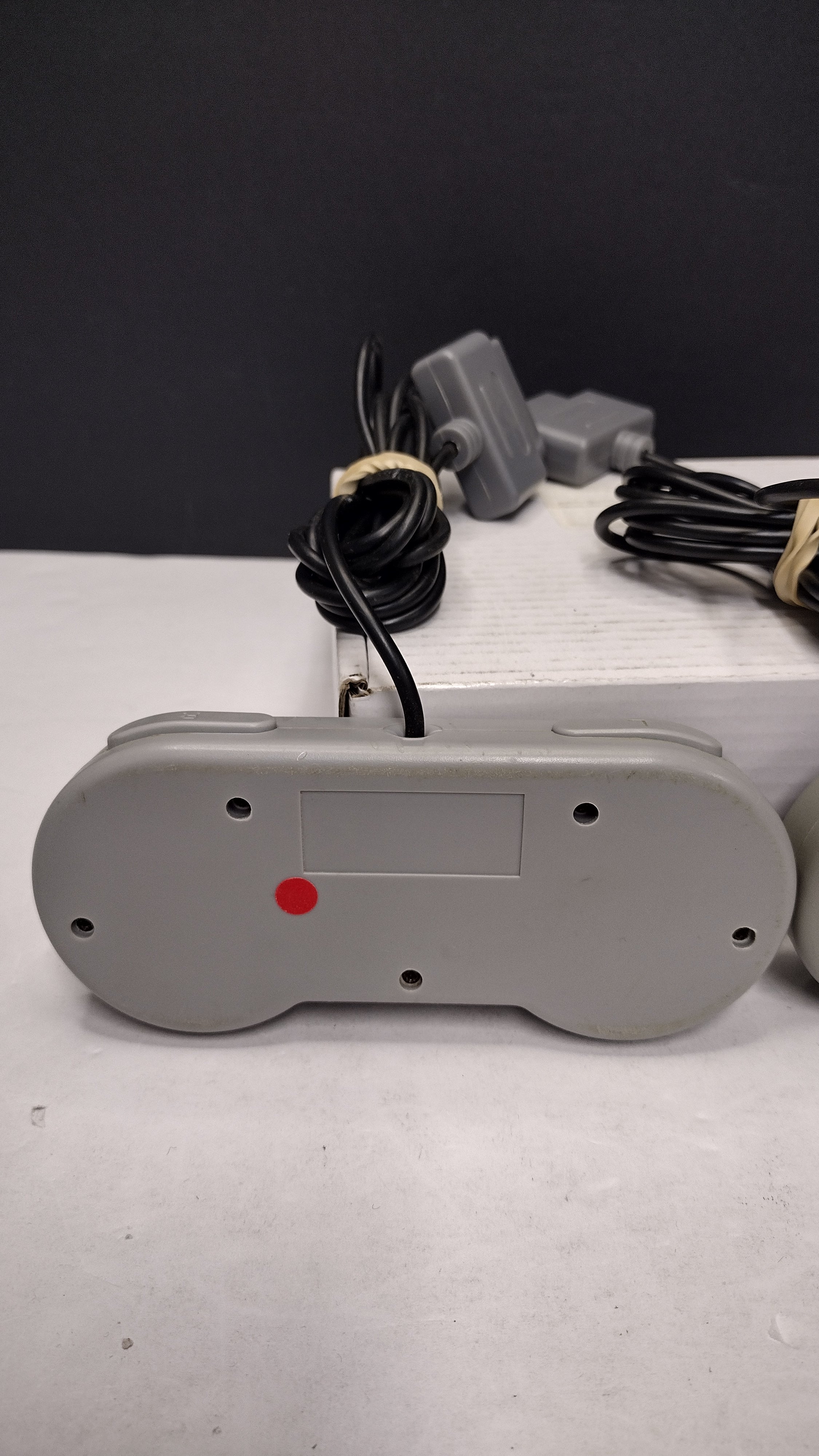 Lot of 2 Third-Party SNS-005 Style Super Nintendo SNES Controllers (Loose - Tested & Working)
