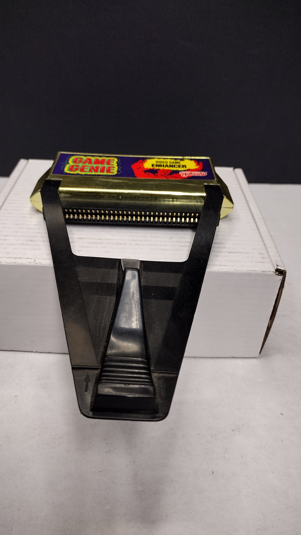 Vintage 1991 Lewis Galoob Nintendo NES Game Genie Cartridge with Codebook & Programming Manual