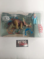Vintage 1987 Dino-Riders Styracosaurus with Turret Heroic DineRider