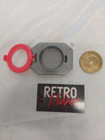 Vintage McDonald's Mighty Morphin Power Rangers Belt Buckle with 3 Coins