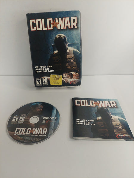 Cold War PC CD-ROM Dreamcatcher Games Missing Disc 2
