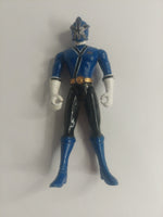 Power Rangers Samurai Blue Mega Ranger 4" Figure