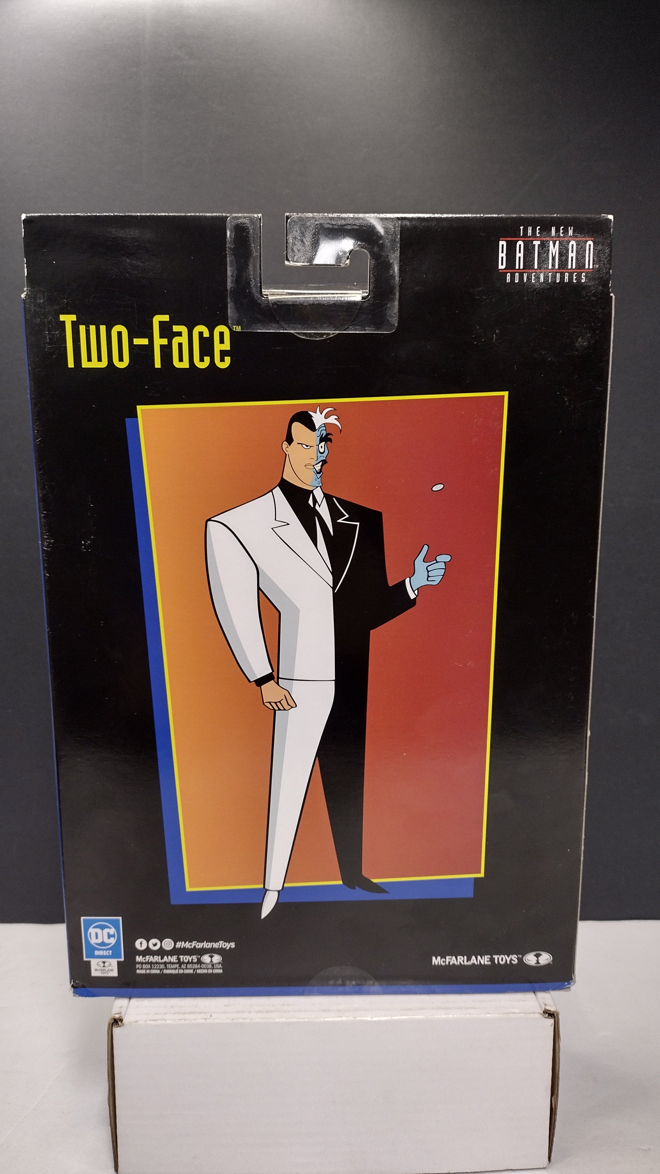 McFarlane Toys DC Direct The New Batman Adventures Two-Face 6" Action Figure (Brand New & Factory Sealed)