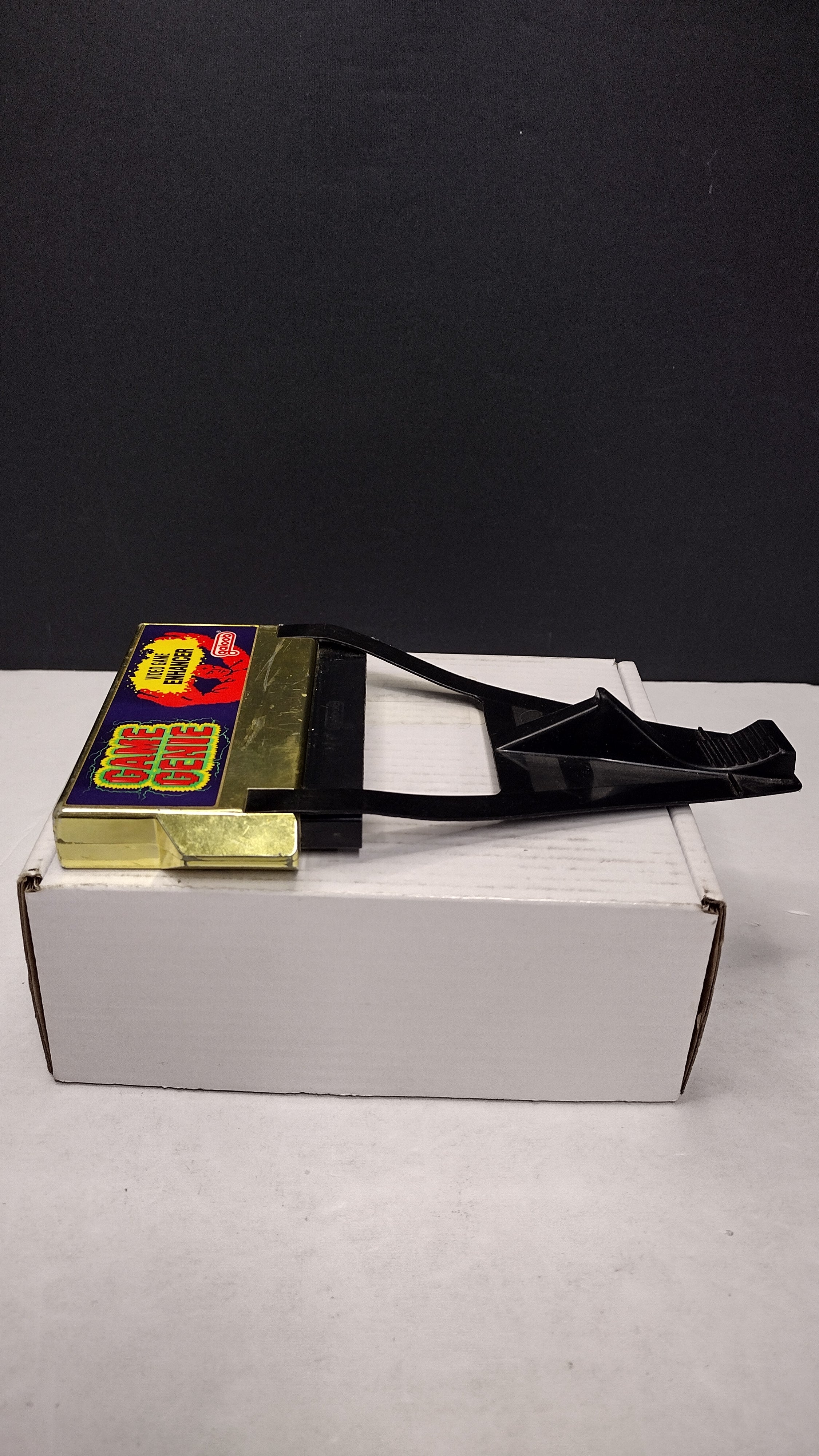 Vintage 1991 Lewis Galoob Nintendo NES Game Genie Cartridge with Codebook & Programming Manual