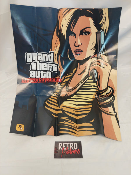 Grand Theft Auto Liberty City Stories Foldable Poster