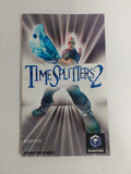Nintendo GameCube Time Splitters 2 Manual Instruction Booklet ONLY