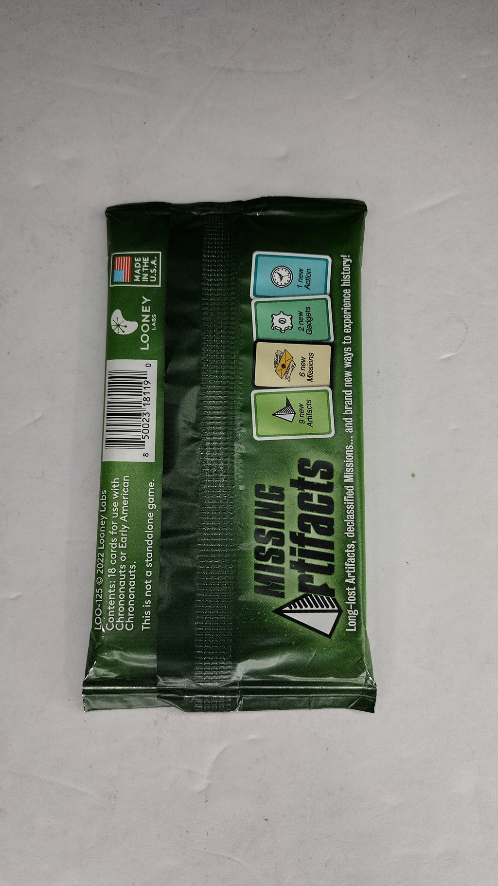 Chrononauts: The Missing Artifacts Expansion Pack