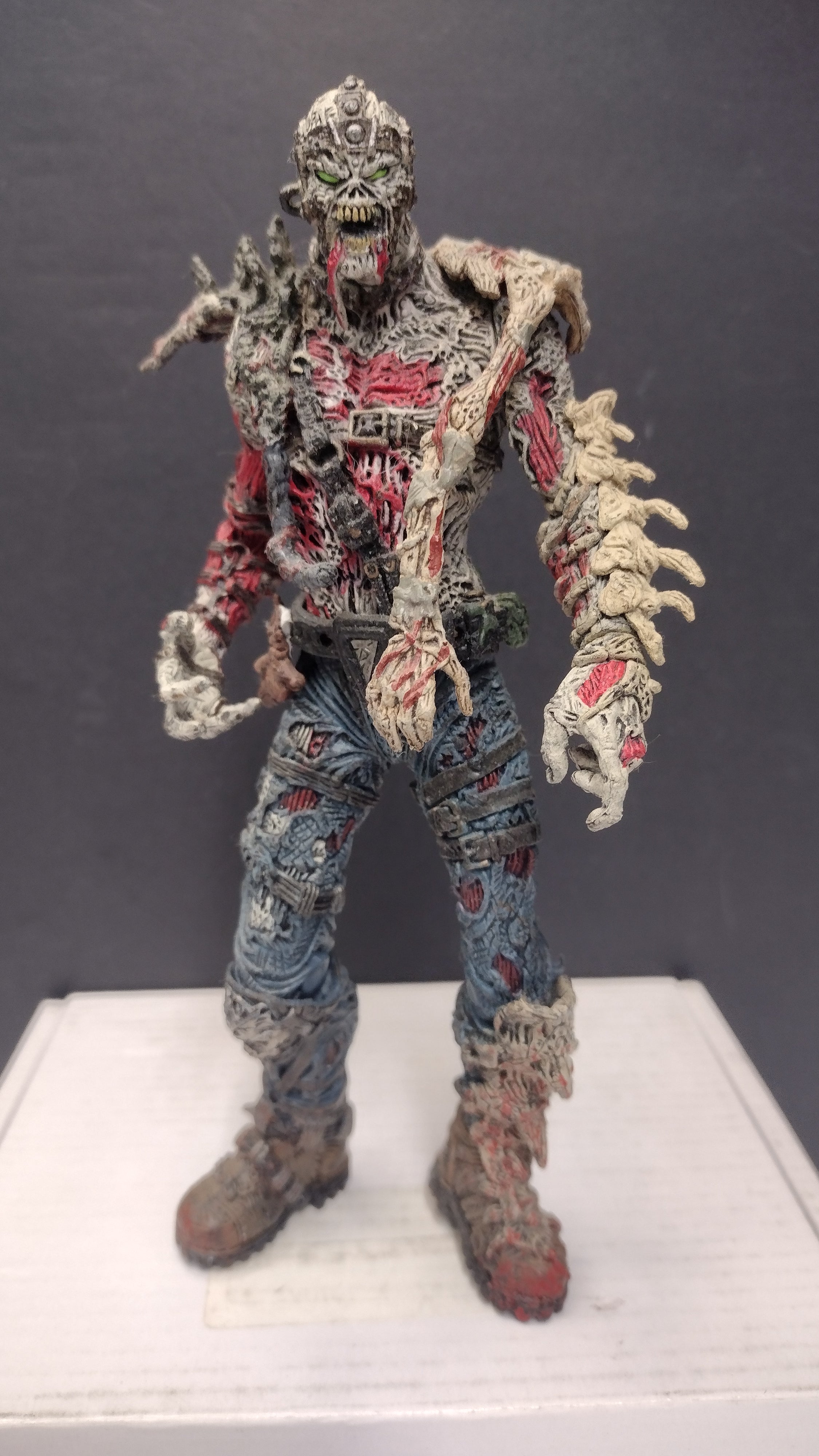 McFarlane Toys Spawn Series 13 Curse of the Spawn: Hatchet Action Figure (1/12 Scale - Loose, Great Condition w/ Shovel)