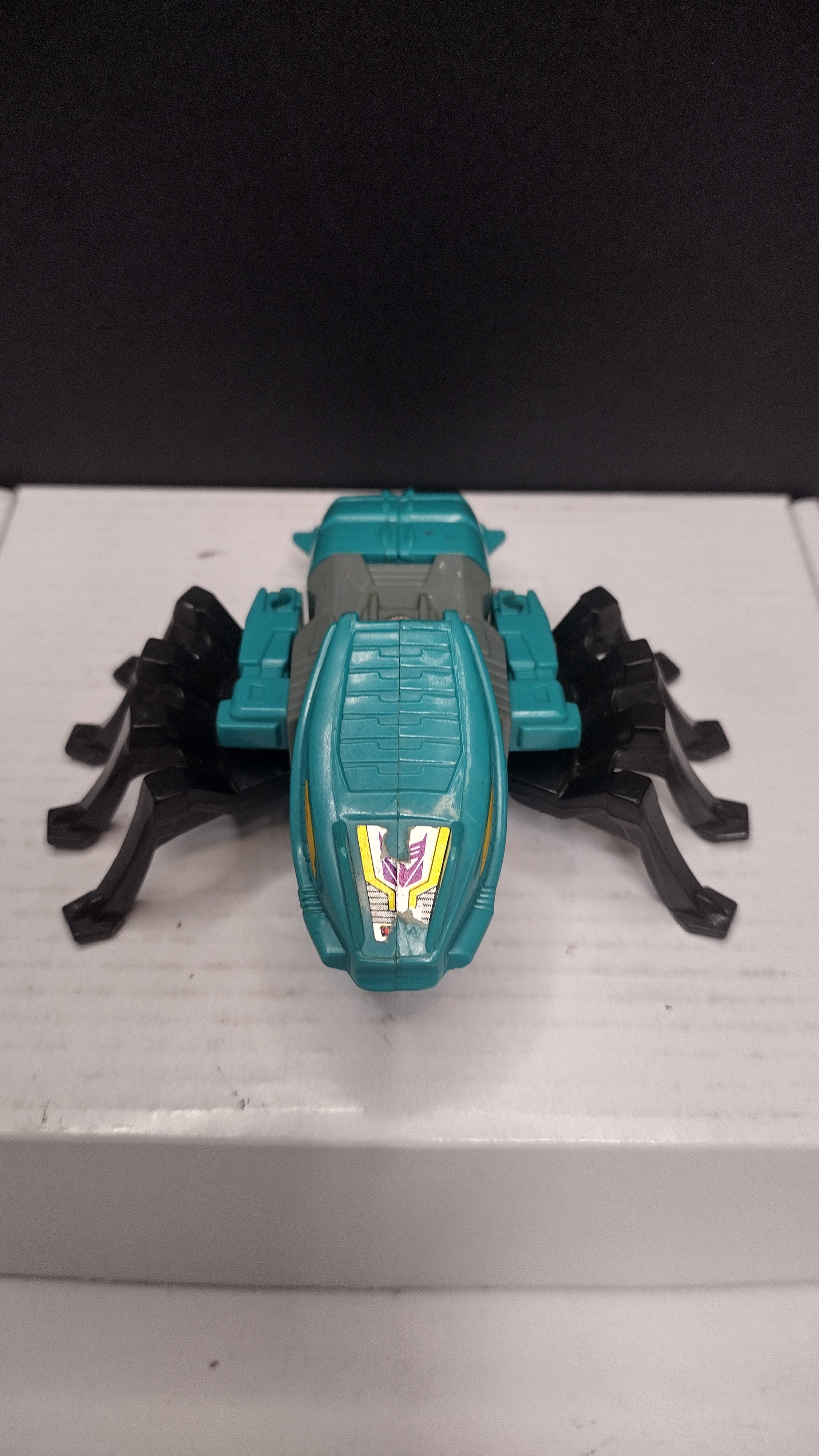 Vintage 1989 G1 Transformers: Seacon Nautilator Action Figure – Loose with 3 Accessories (Missing Both Claws / Worn Decals / Piranacon Team)
