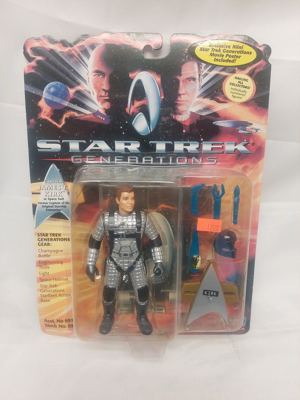Star Trek Generations Captain James T. Kirk in Space Suit
