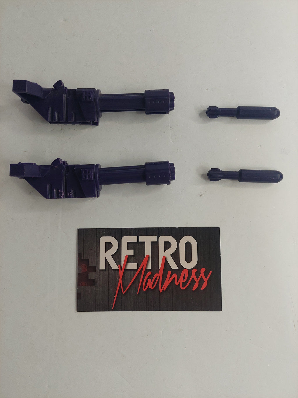 Vintage 1988 G.I. Joe Swampmasher Gun and Missile Parts