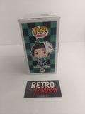 Funko Pop! Demon Slayer Tanjiro Kamado 867 Hot Topic Exclusive with Pop Protector