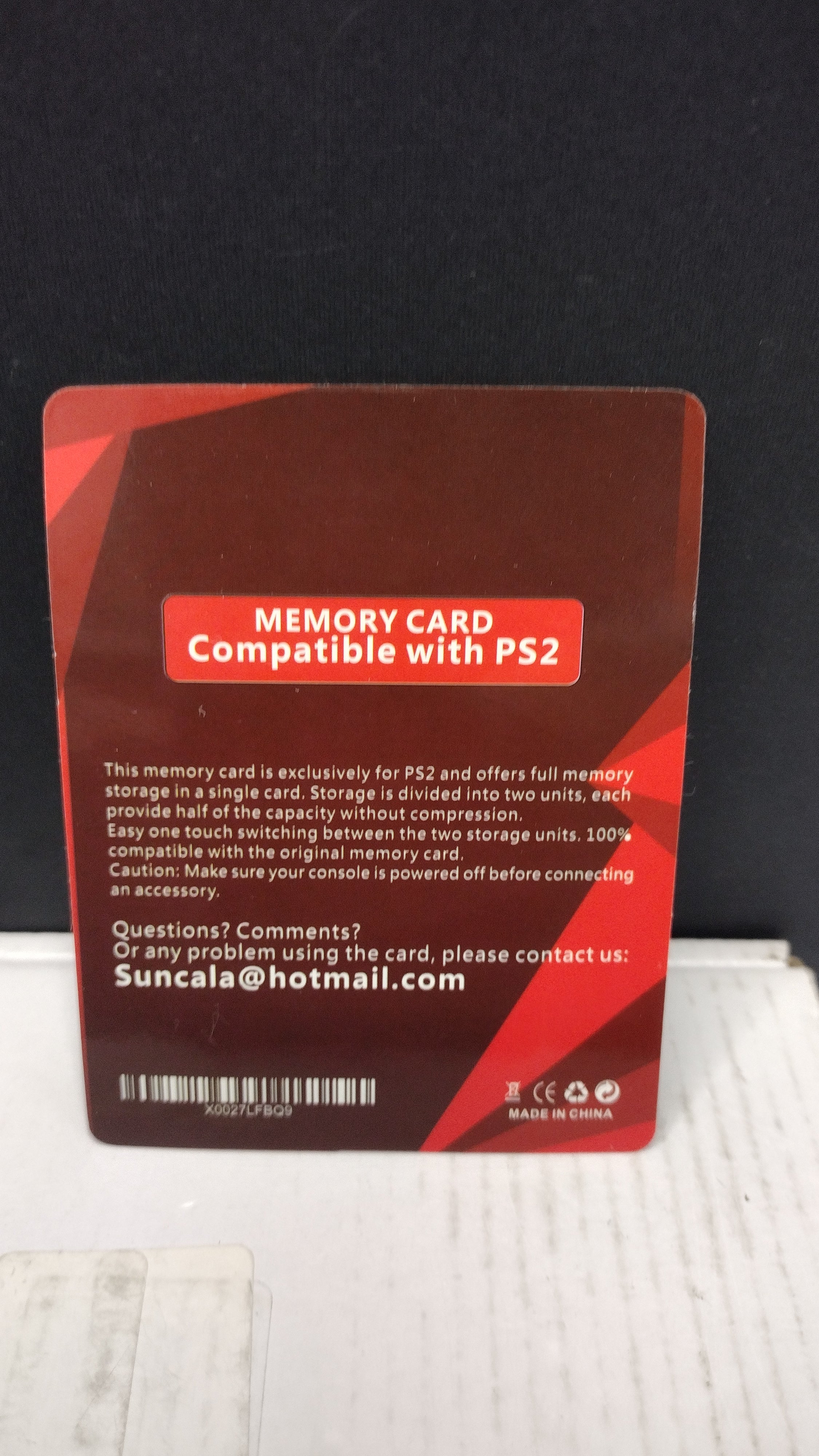 New Suncala 256MB High-Speed Memory Card for PlayStation 2 (Factory Sealed)
