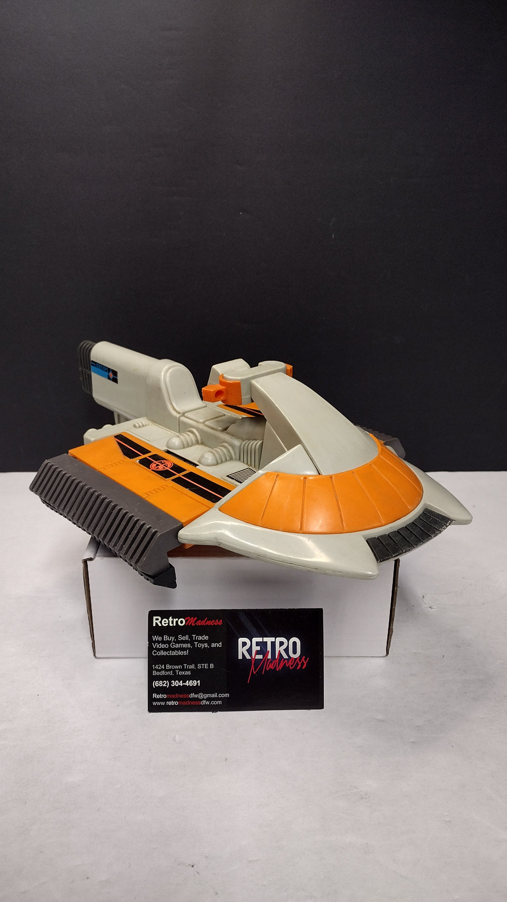 Vintage 1986 LJN ThunderCats Thunderclaw Air Sky Tank (100% Working Electronics & Claw Action)