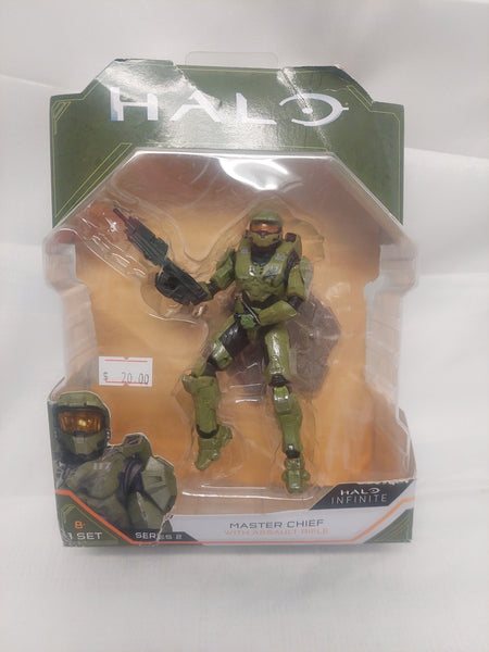 Halo Infinite Series 2 Master Chief with Assault Rifle Figure