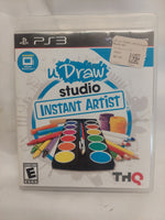 Sony PlayStation 3 PS3 U Draw Studio Instant Artist No Tablet