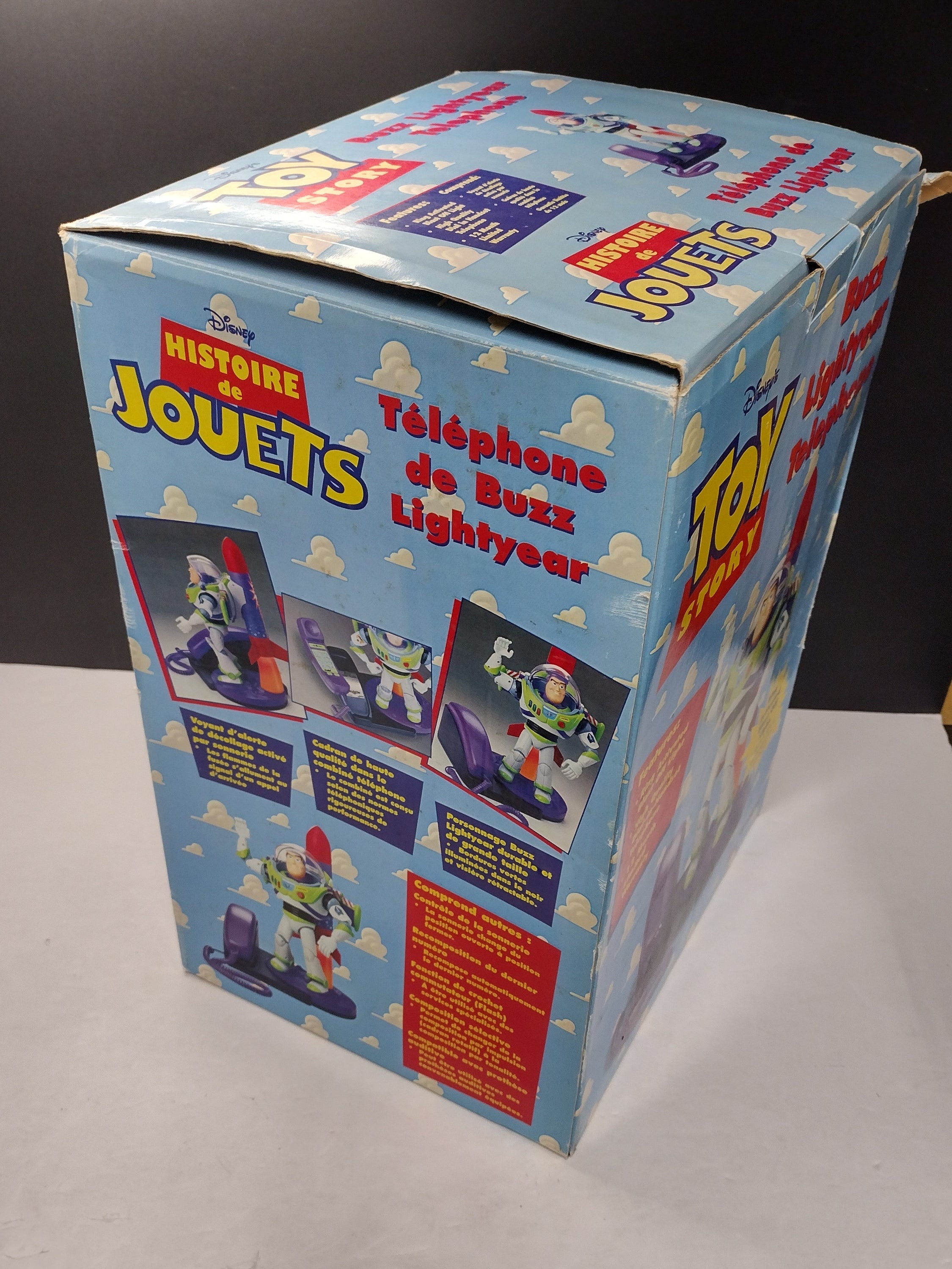 Vintage 1996 Disney Pixar Toy Story Buzz Lightyear Telephone by Brooktel NIB