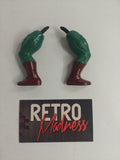 Vintage Masters of the Universe King Hiss Legs ONLY