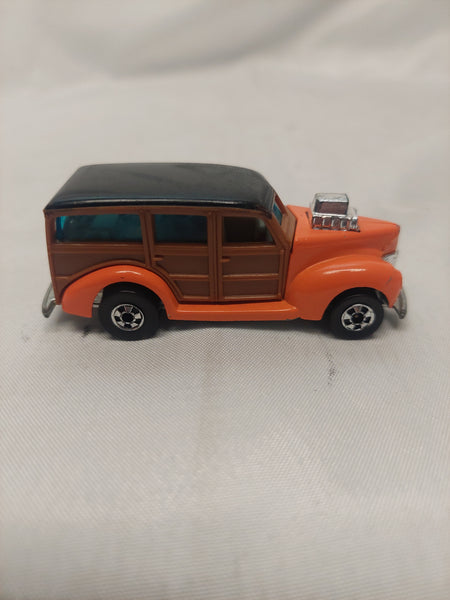 Vintage 1979 Hot Wheels Orange Ford Woodie