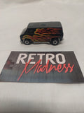 Vintage 1974 Hot Wheels Black Flames Super Van