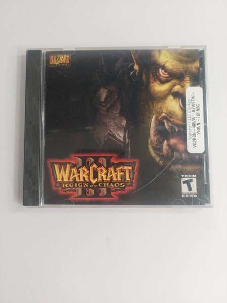 Warcraft III Reign of Chaos PC Game Blizzard Entertainment