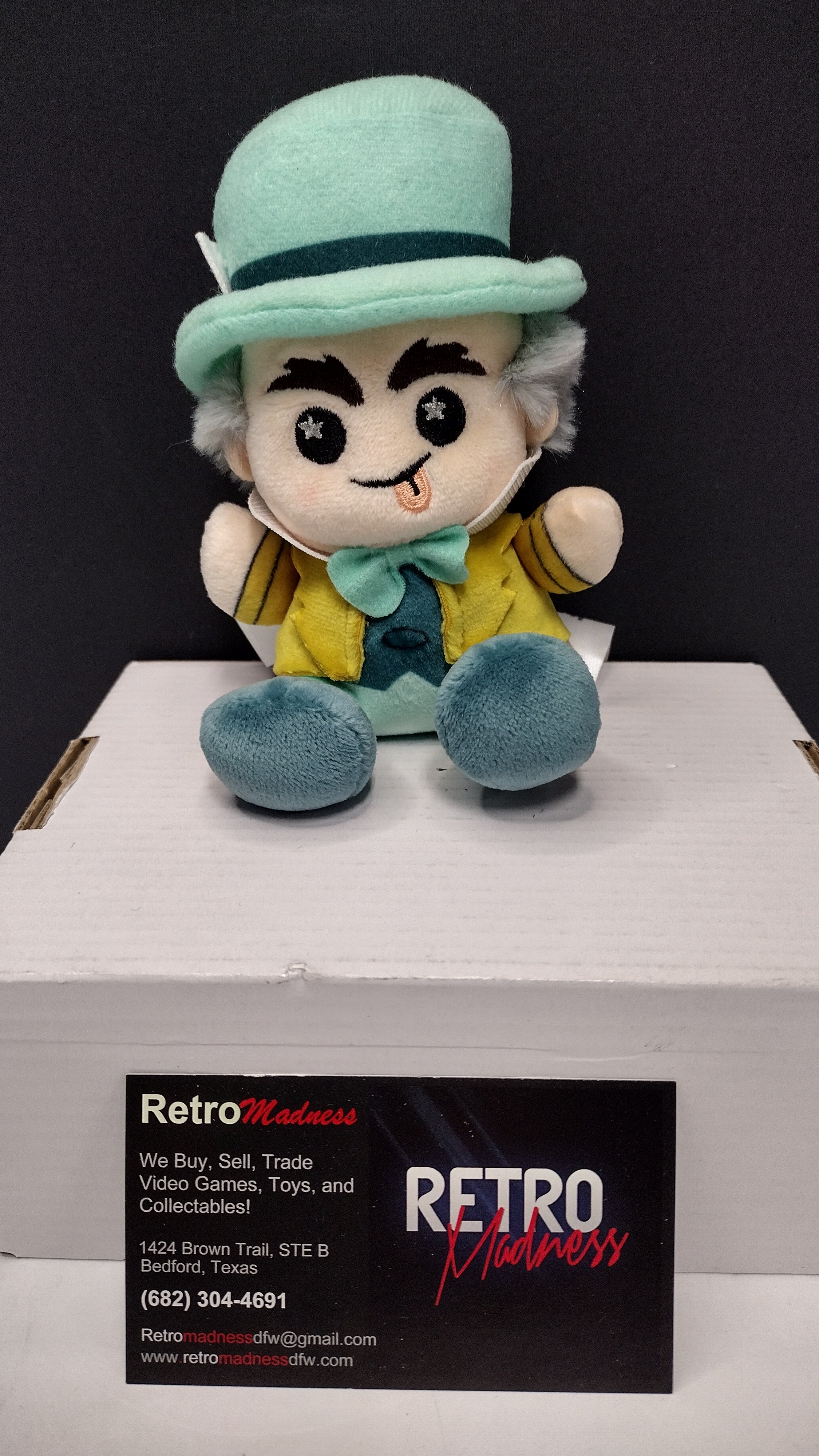 Disney Parks Wishables: Mad Hatter – New 5" Micro Plush