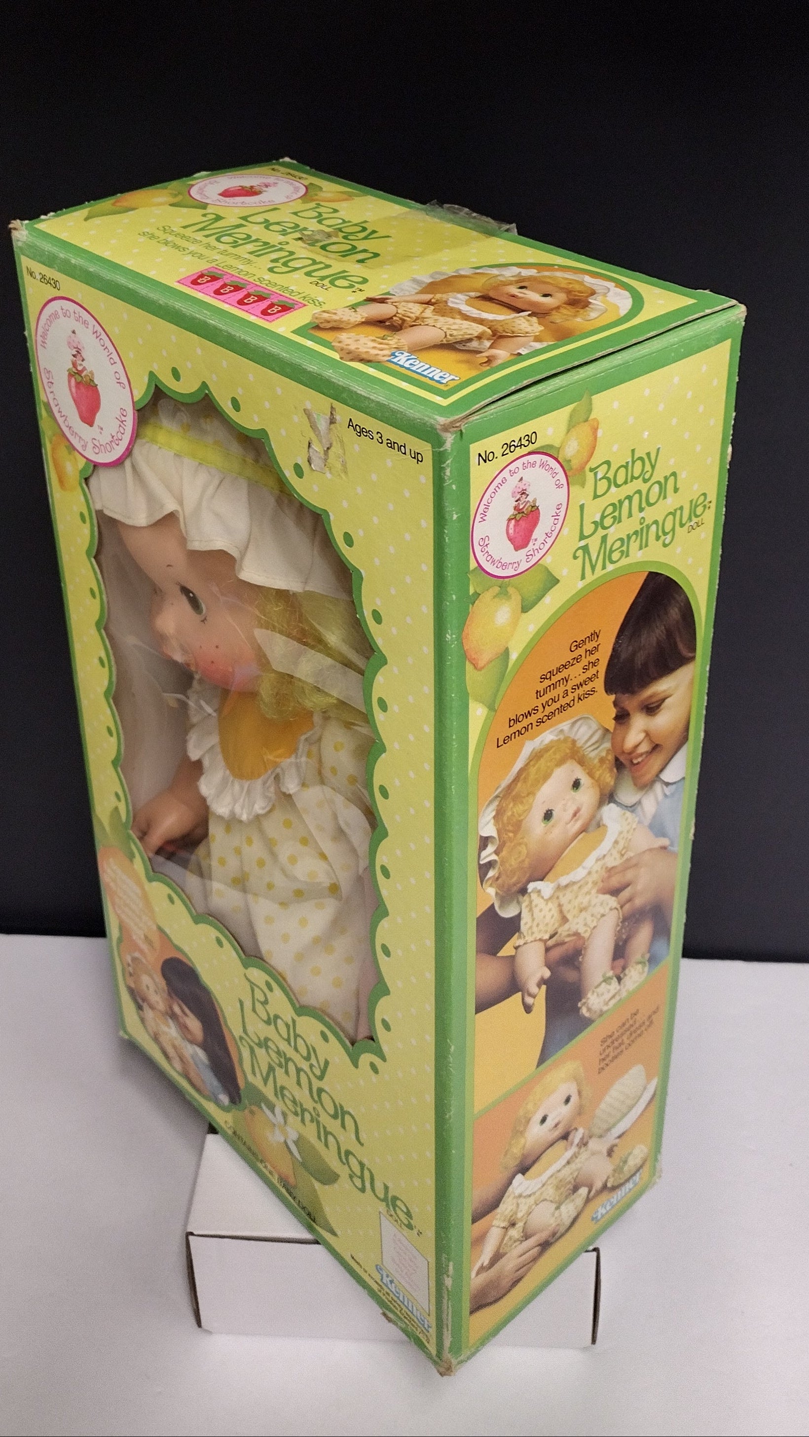 Vintage 1982 Strawberry Shortcake: Baby Lemon Meringue (Open Box)