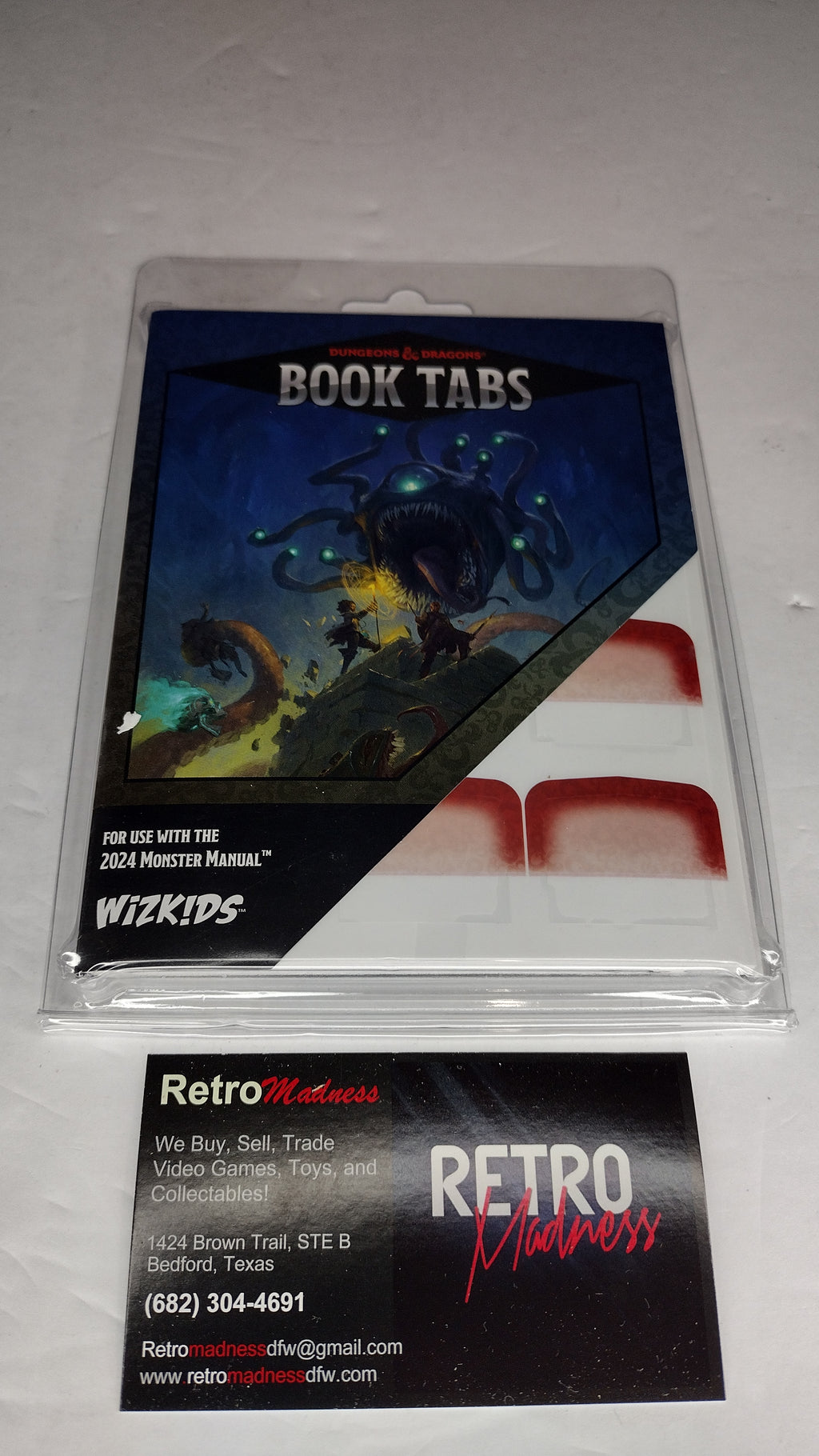 Dungeons and Dragons: 2024 Monster Manual Book Tabs