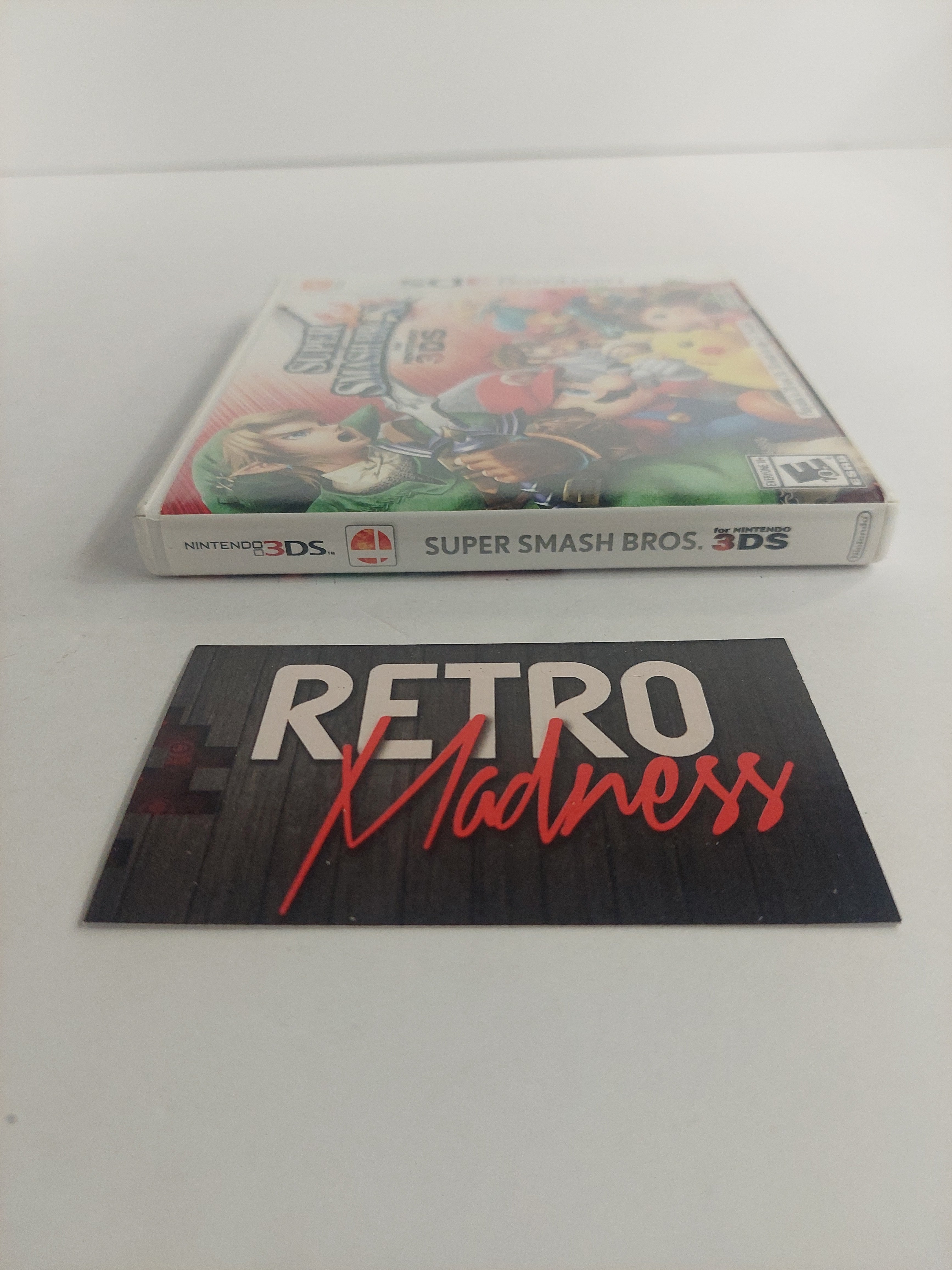Nintendo 3DS Super Smash Bros. Game Case and Manual No Game